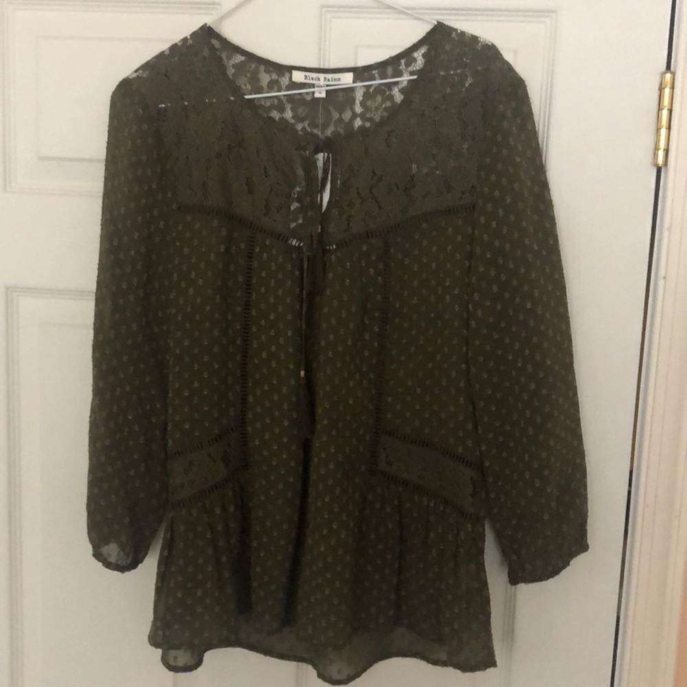 Oliver long sleeve blouse